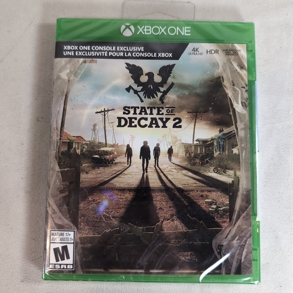 XBOX One State of Decay 2 M Console Exclusive NEW Sealed 2018 Microsoft Canada